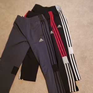 3 Pair Boys Adidas Joggers Size 8